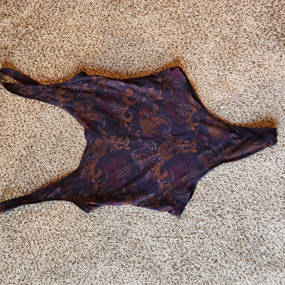 Free People | Freesia Floral Mesh Patterned Bodysuit - Picture 4 of 13